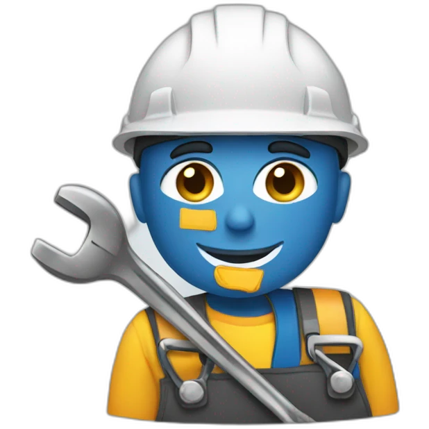 worker with a wrench emoji