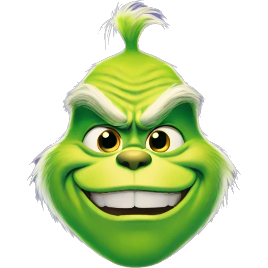 the Grinch emoji