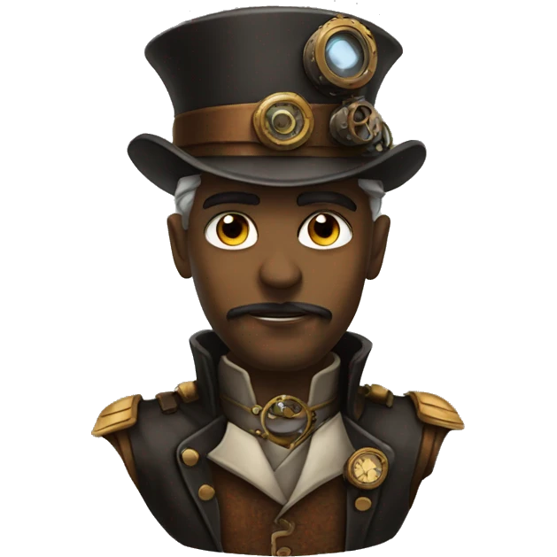steampunk captain emoji