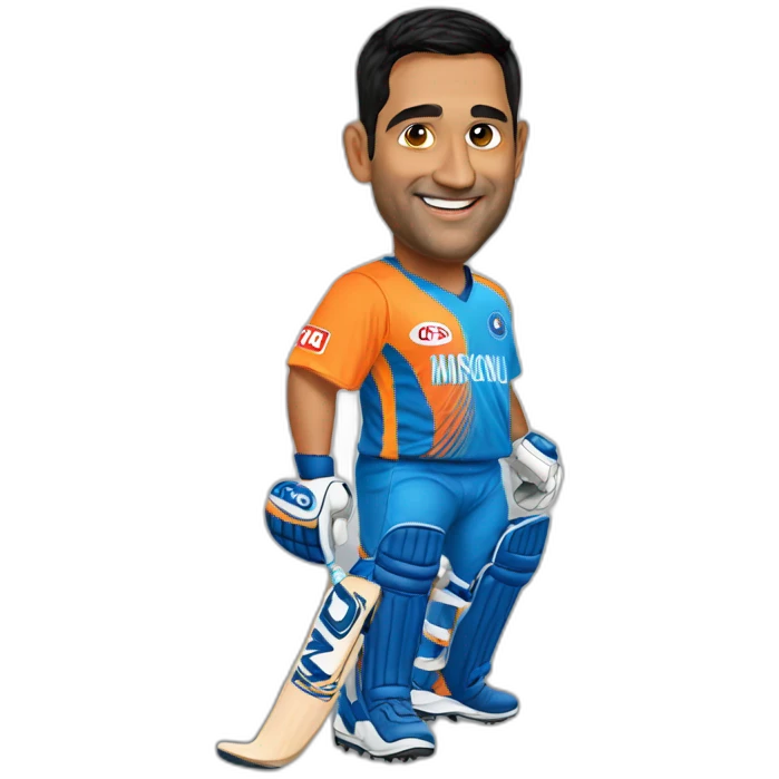 Dhoni emoji