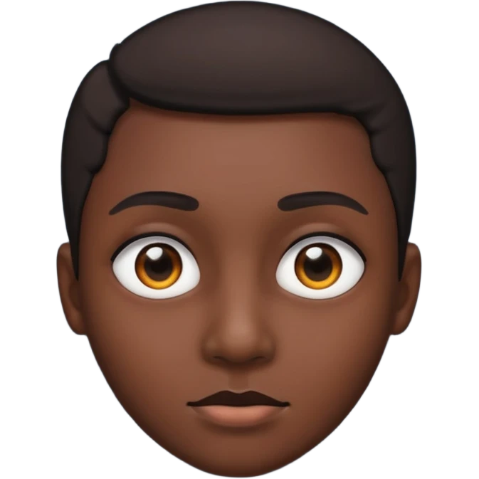 I said black eyes emoji