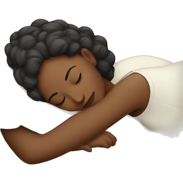 woman sleep emoji