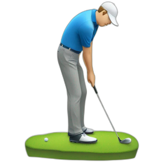 Campo de golf emoji