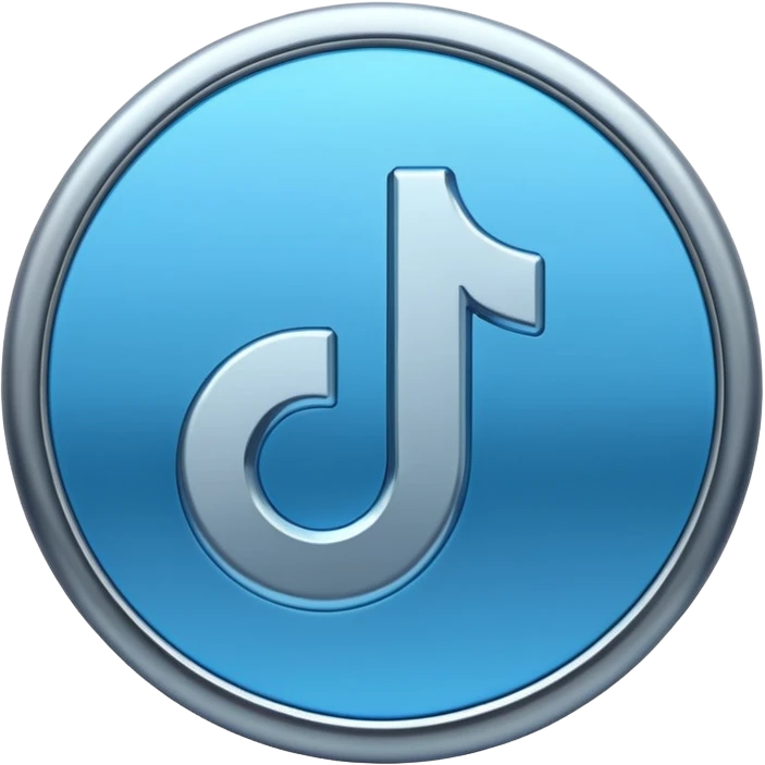 TikTok blue tick emoji