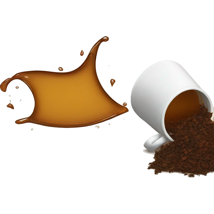 spilled tea emoji