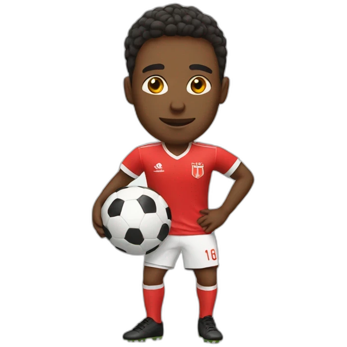 soccer player emoji
