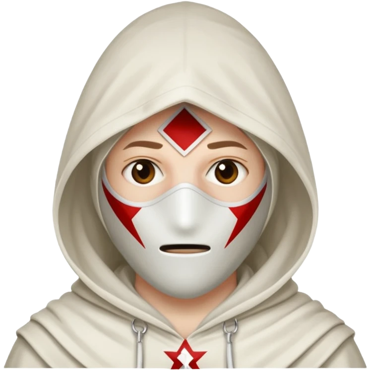 Ku klux klan full hood no face  emoji