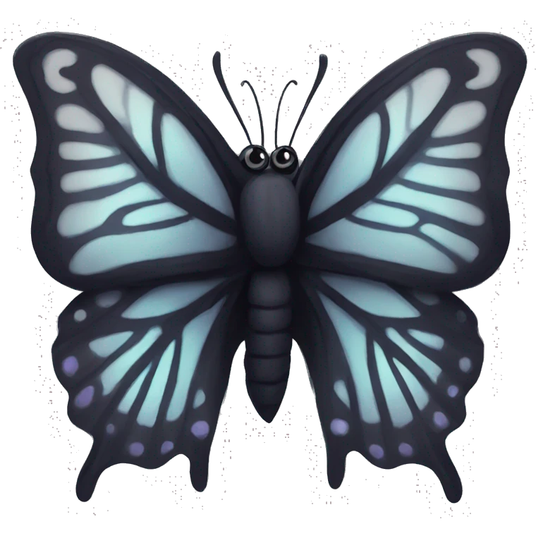 Goth butterfly  emoji
