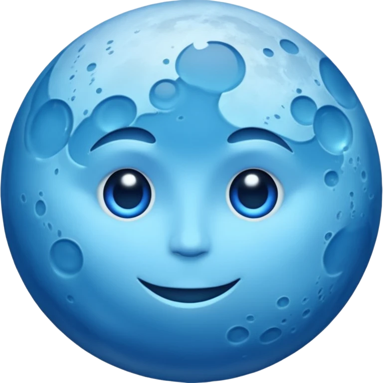 blue moon  emoji