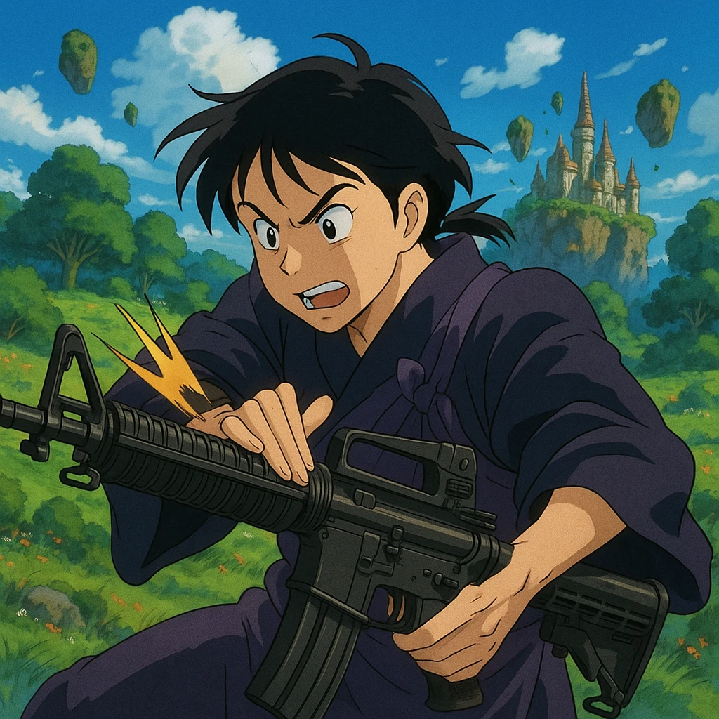 Miroku Make a move bolt catch slap on m4a1 emoji