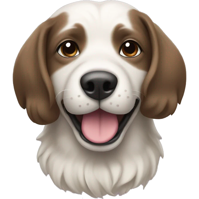 dog with  ྀི emoji