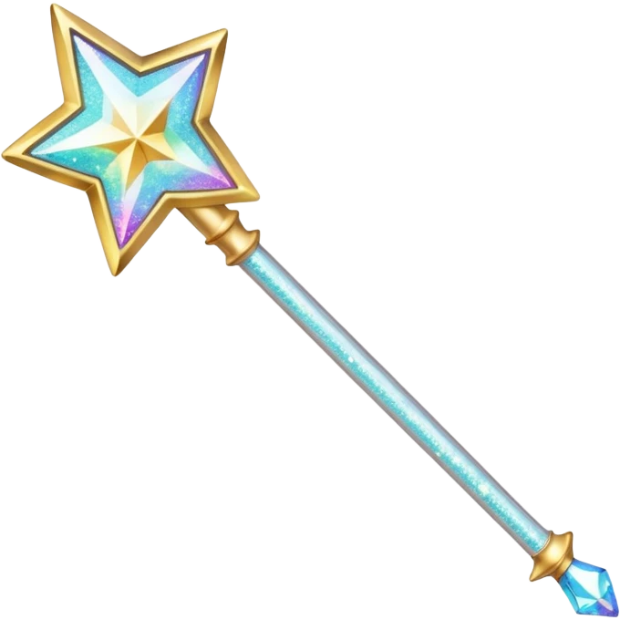 glitter magic wand emoji