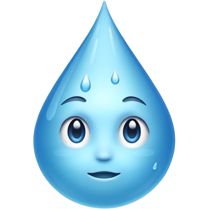 a drop emoji