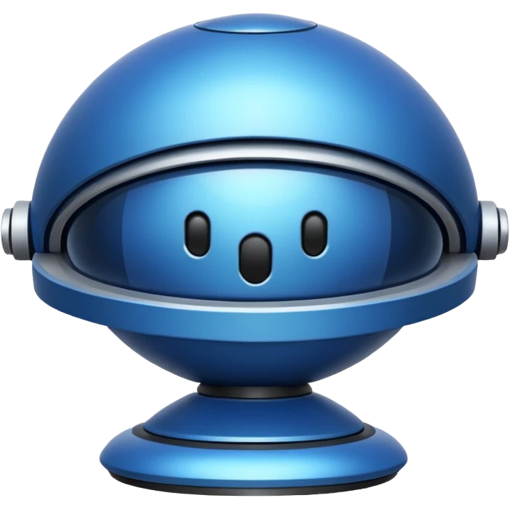 blue spacecraft emoji