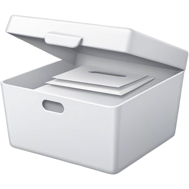 paper icon with lid on it emoji