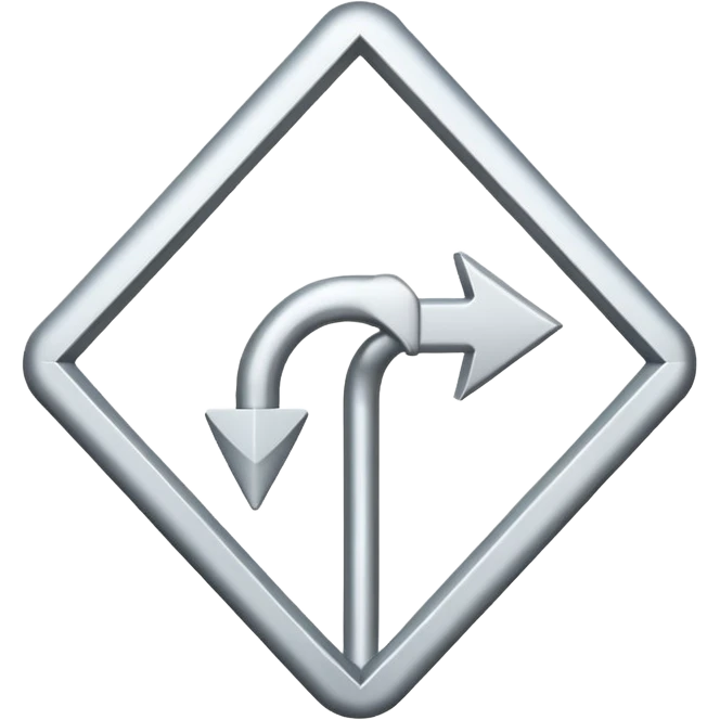 White arrow pointing downwards emoji