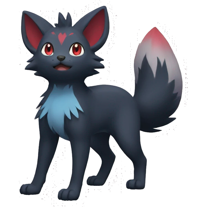 Zorua full body emoji