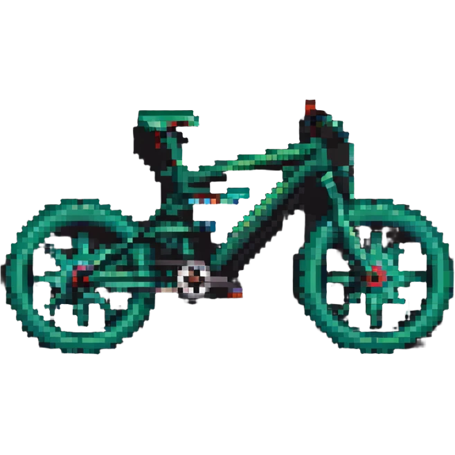 Mountain bike with tires emoji