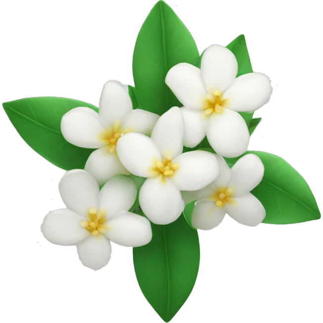 jasmine flowers  emoji