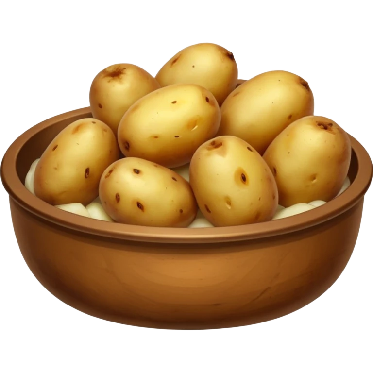 Cooked potatoes  emoji
