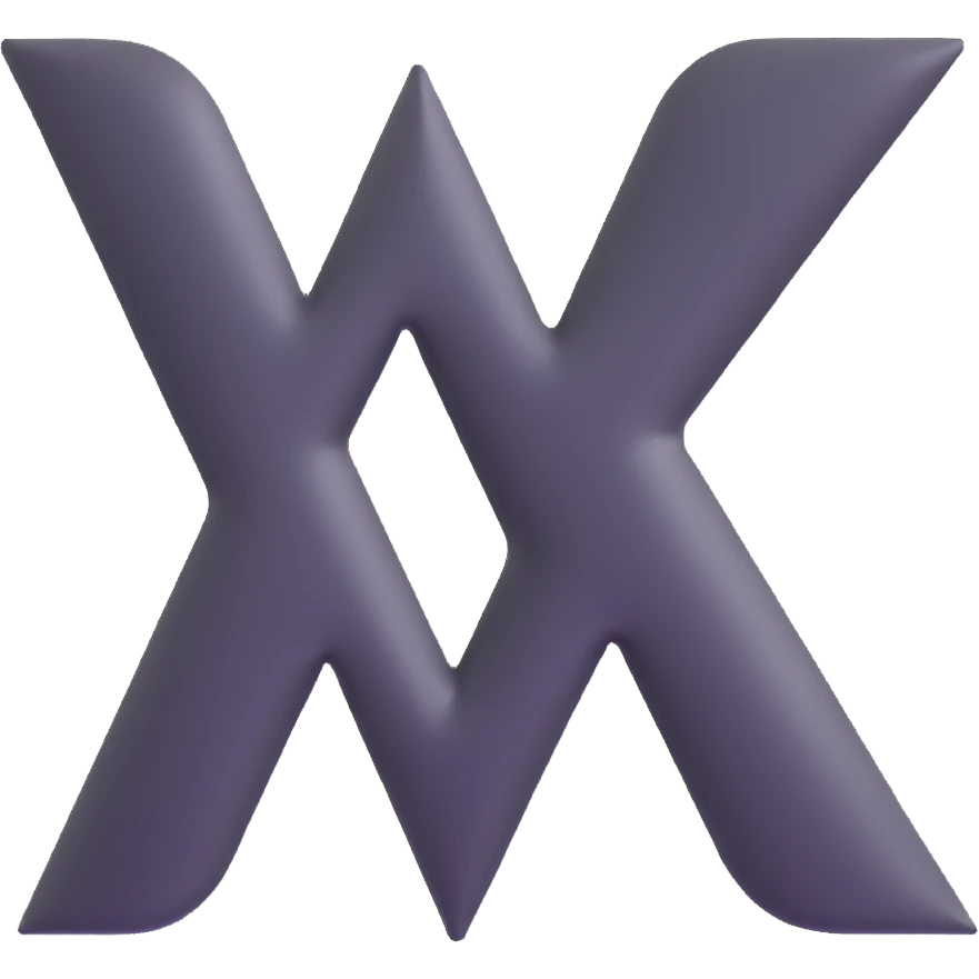 connected flowing BLK letters with silver outline, where all letters are joined together in one continuous design emoji
