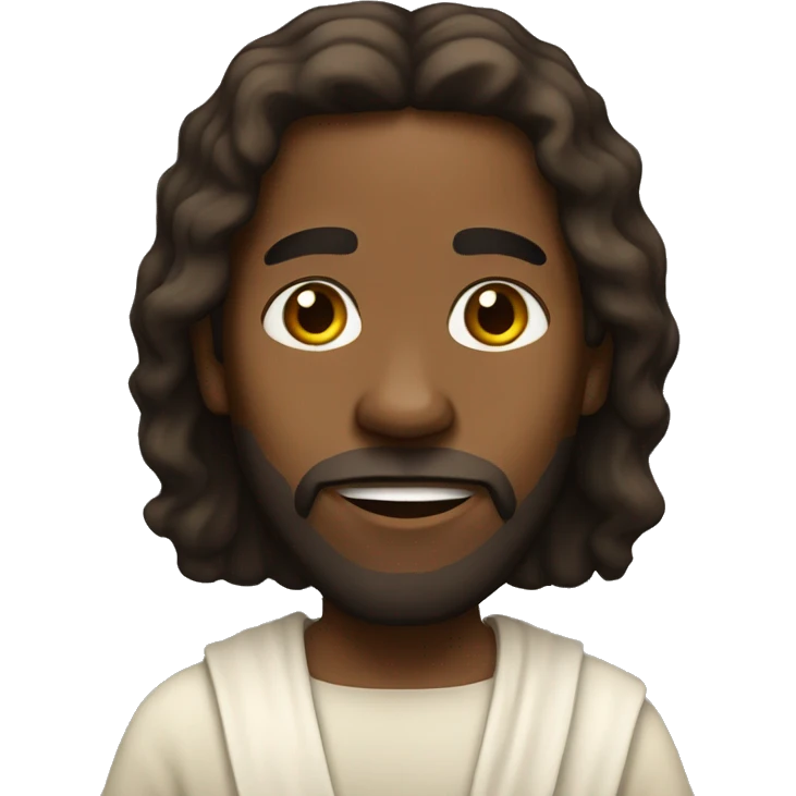 african american jesus emoji