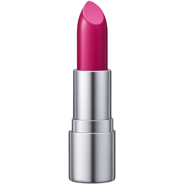 labial bordo (evitar que sea oscuro) packaging cromado con detalle rosa emoji