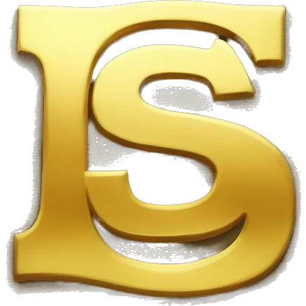 gold coin with the letter s in the middle emoji
