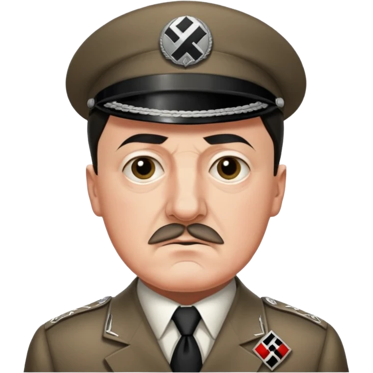 Adolph Hitler nazi emoji