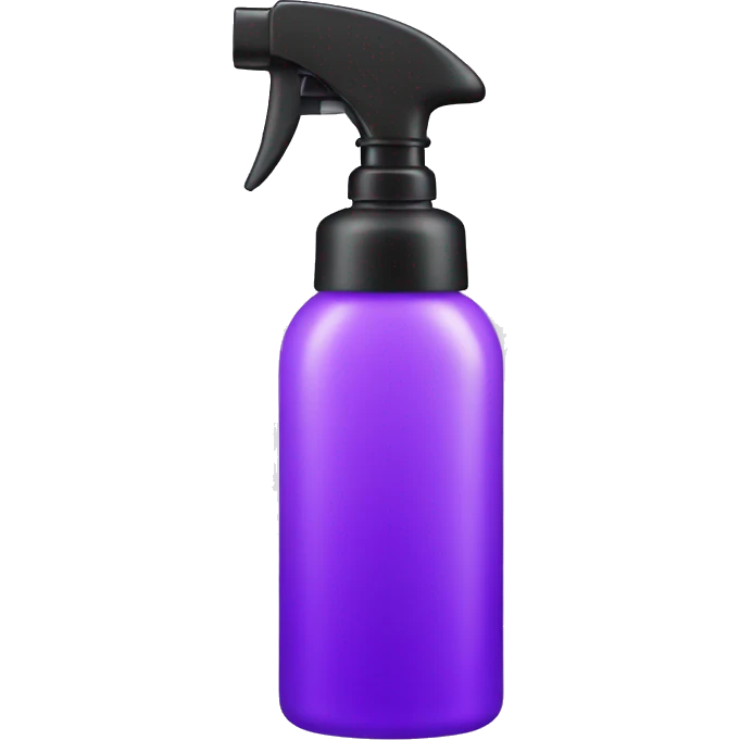 Purple spray bottle emoji