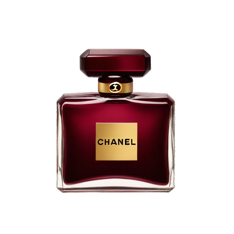 Dark red chanel parfum  emoji