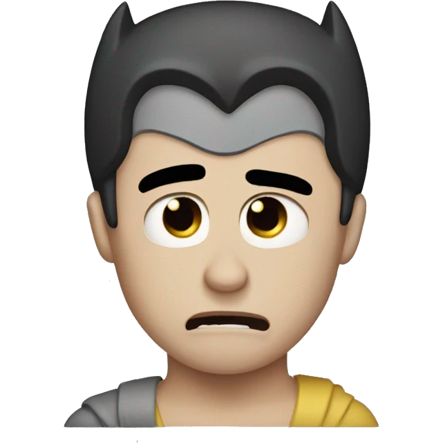 batman crying emoji