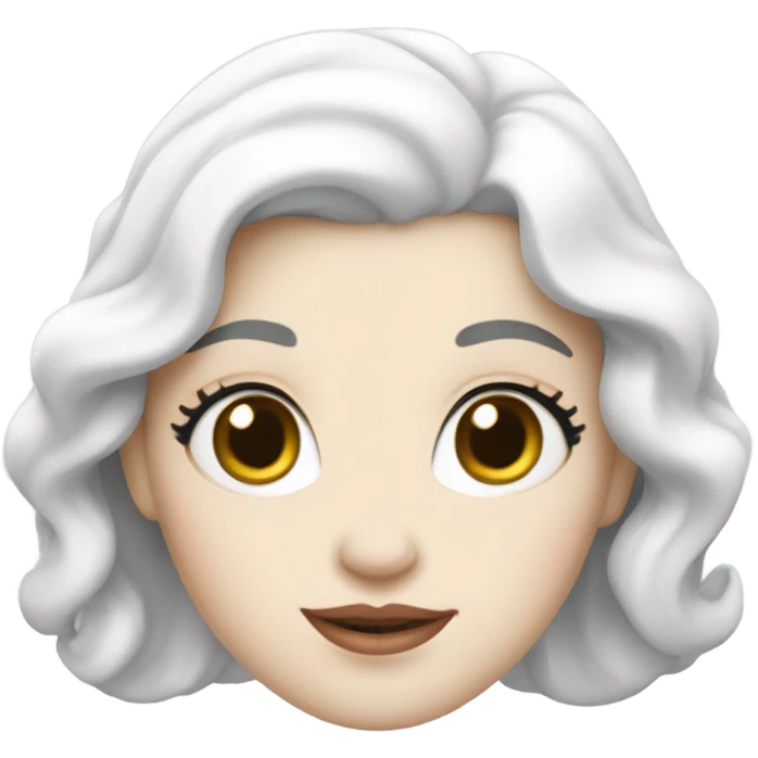 Snow White white skin emoji