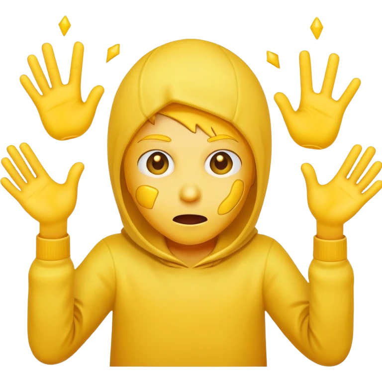 Emoji throwing up 3s emoji