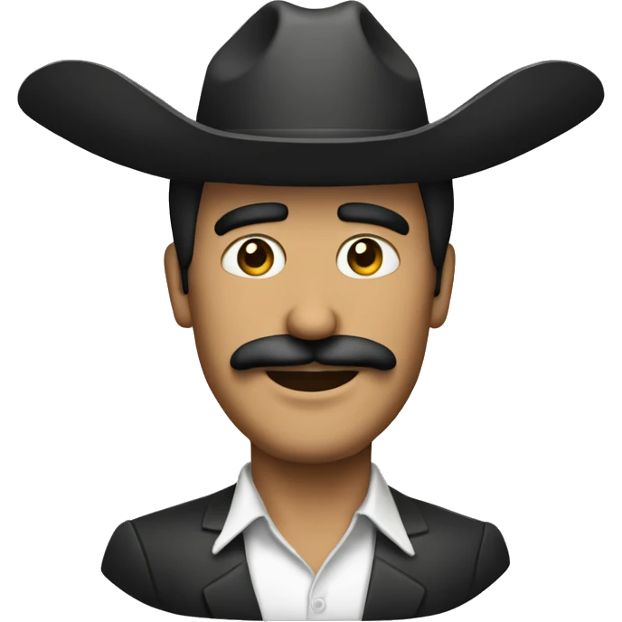 Hombre maduro con sombrero  emoji
