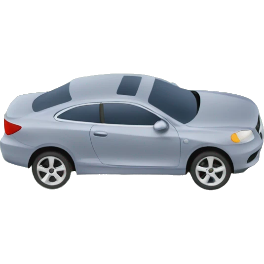 Guy’s car falling off the cliff of a mountain emoji