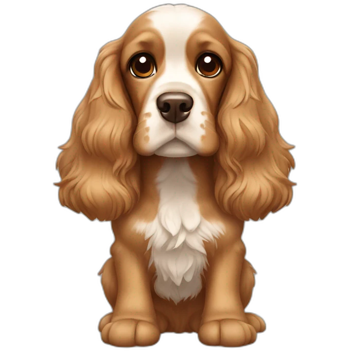 Cocker spaniel emoji