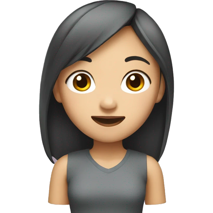 asian girl emoji