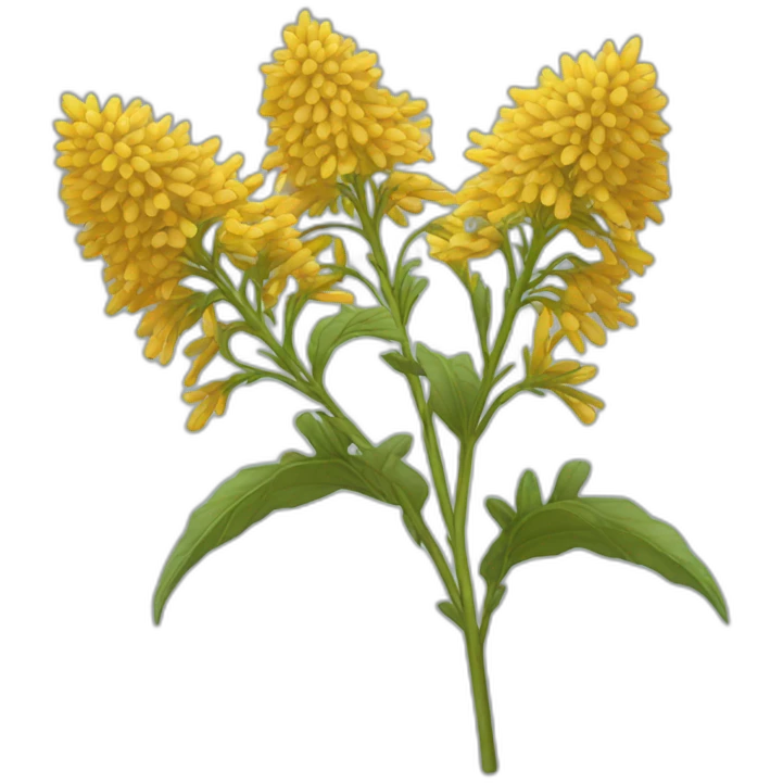 three-tall-golden-rod emoji