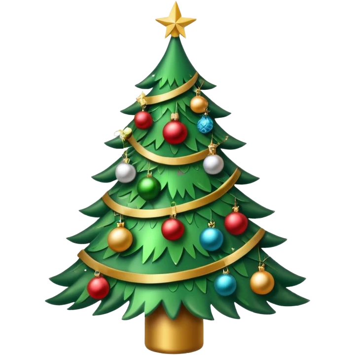 Christmas tree emoji