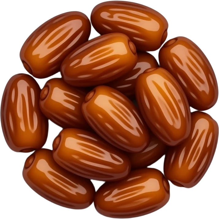 dates emoji in white plate emoji