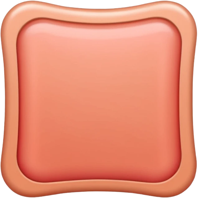 Make salmon flesh in iPhone emoji style emoji