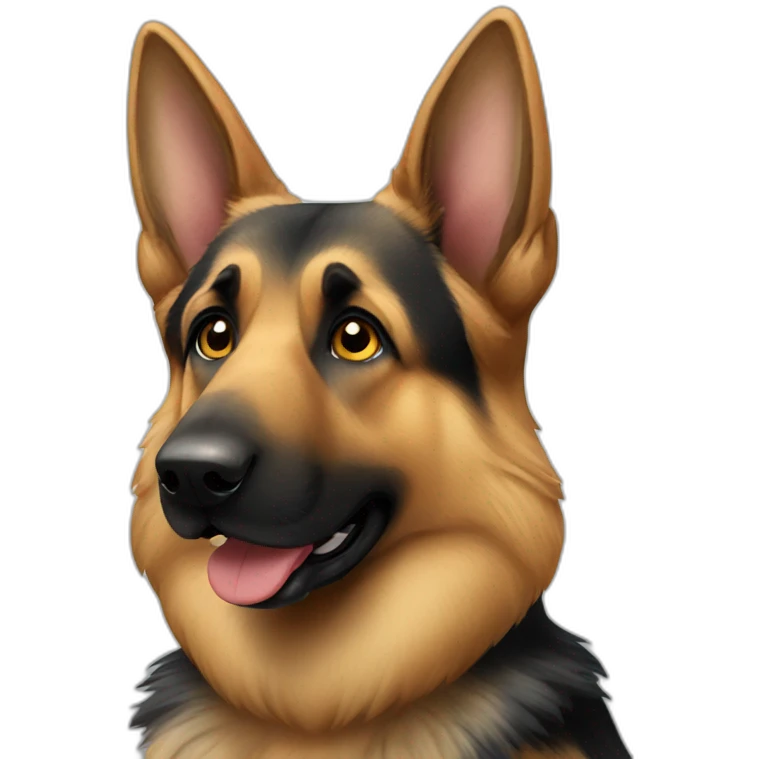 German Shepherd emoji