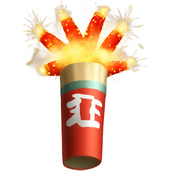 Chinese Firecracker emoji