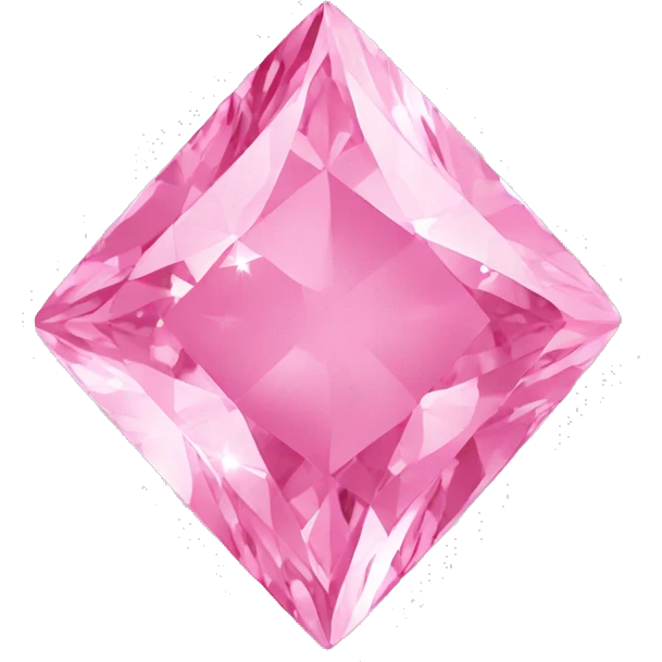 pink diamond emoji