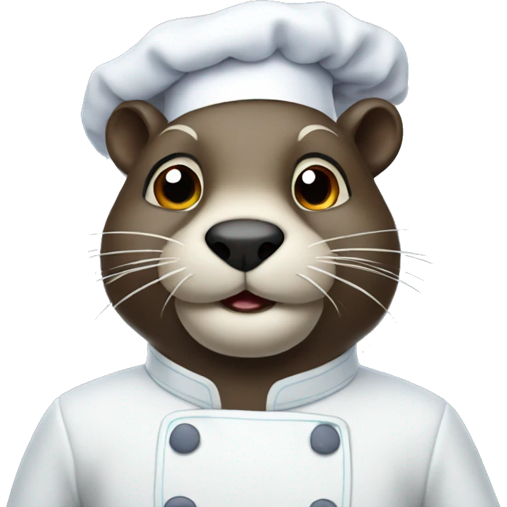 Chef otter emoji