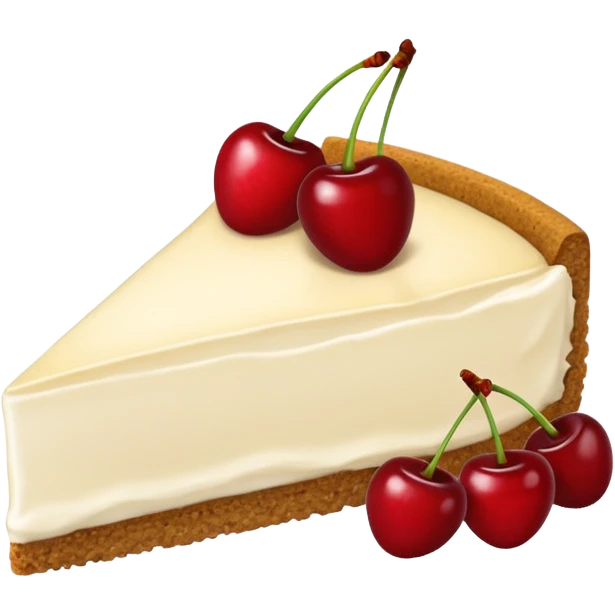 cherry cheesecake emoji