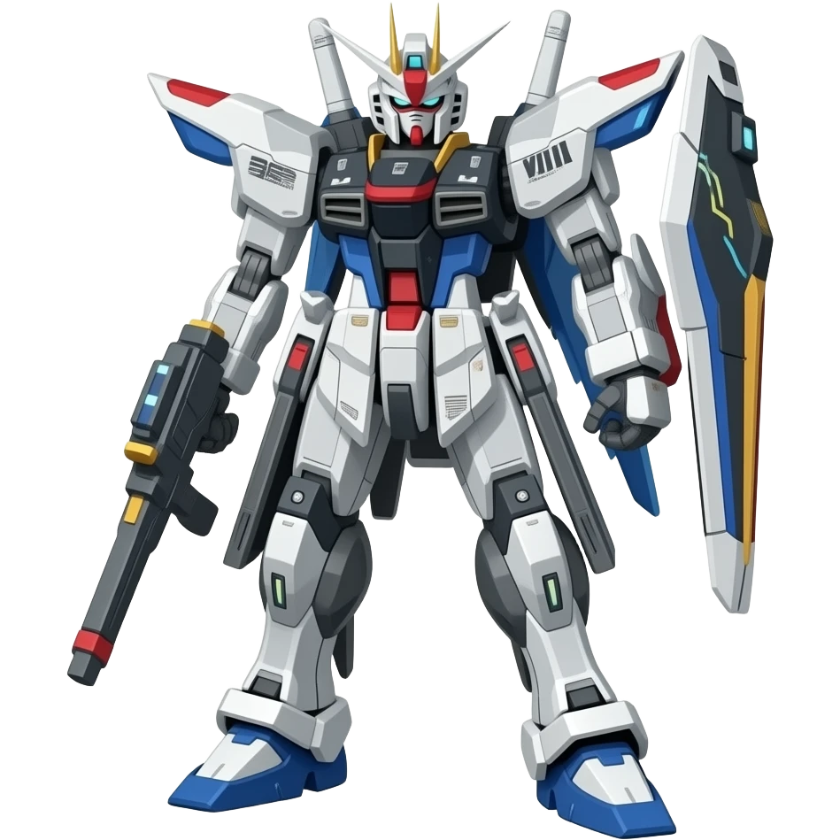 mighty strike freedom gundam emoji