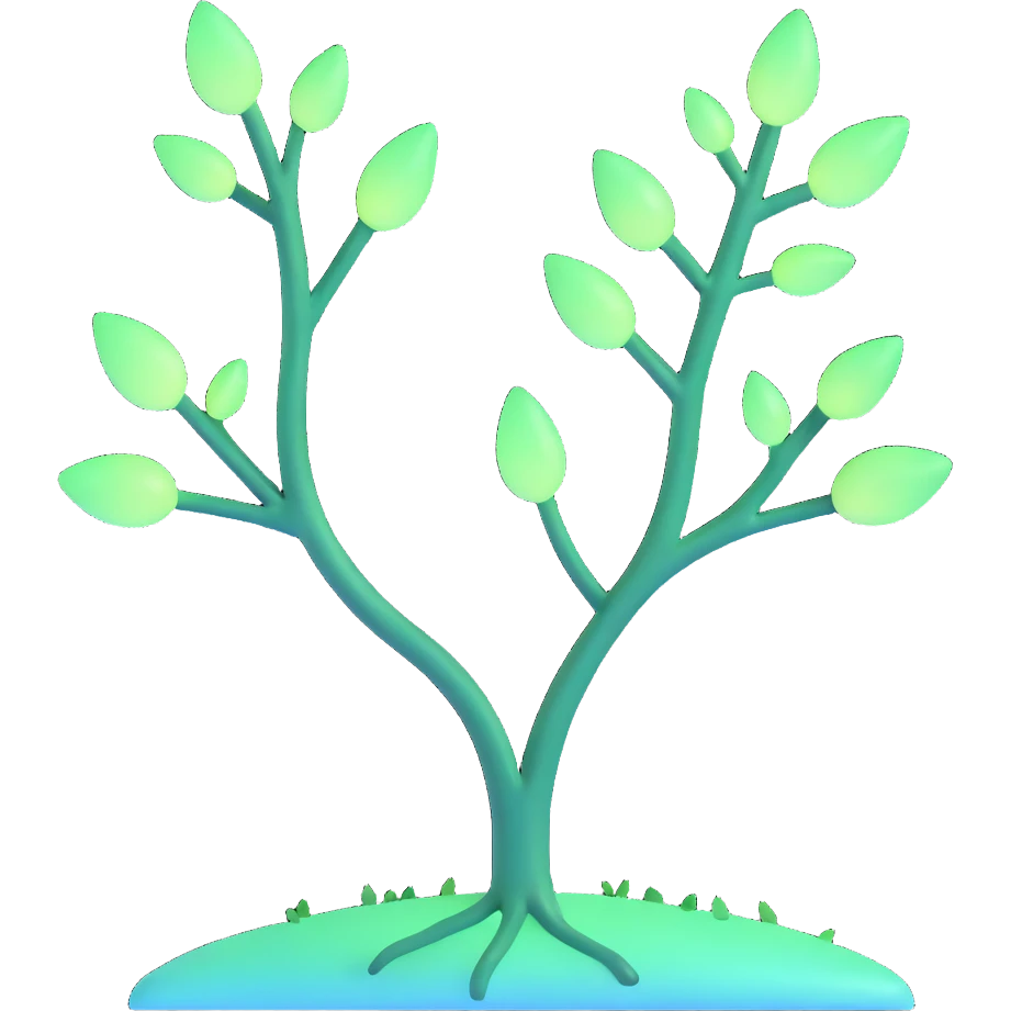 icon symbolizing deterministic logic, single path splitting into two clear branches, glowing, with binary 1 and 0 symbols, techy and precise emoji