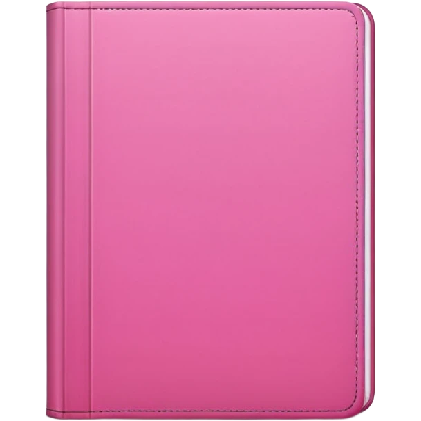 pink book emoji